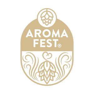 This image features the AromaFest® logo, beige in colour with a transparent background